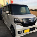 NBOX カスタム事故修理1