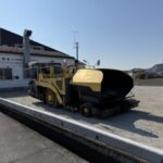 駐車場完成です。