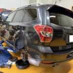 フォレスター　車検とハブベアリング交換