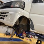 ミニキャブ　車検　タイミングベルト