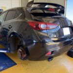 アクセラ　ディーゼル車検メンテナンス