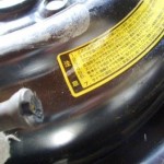 応急タイヤに空気がない。 イメージ 1